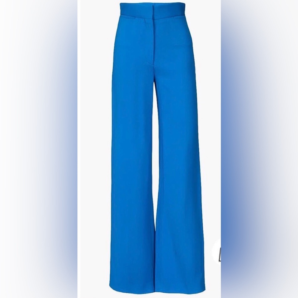 Stella McCartney Twill Tailoring Pants in Jewel Blue